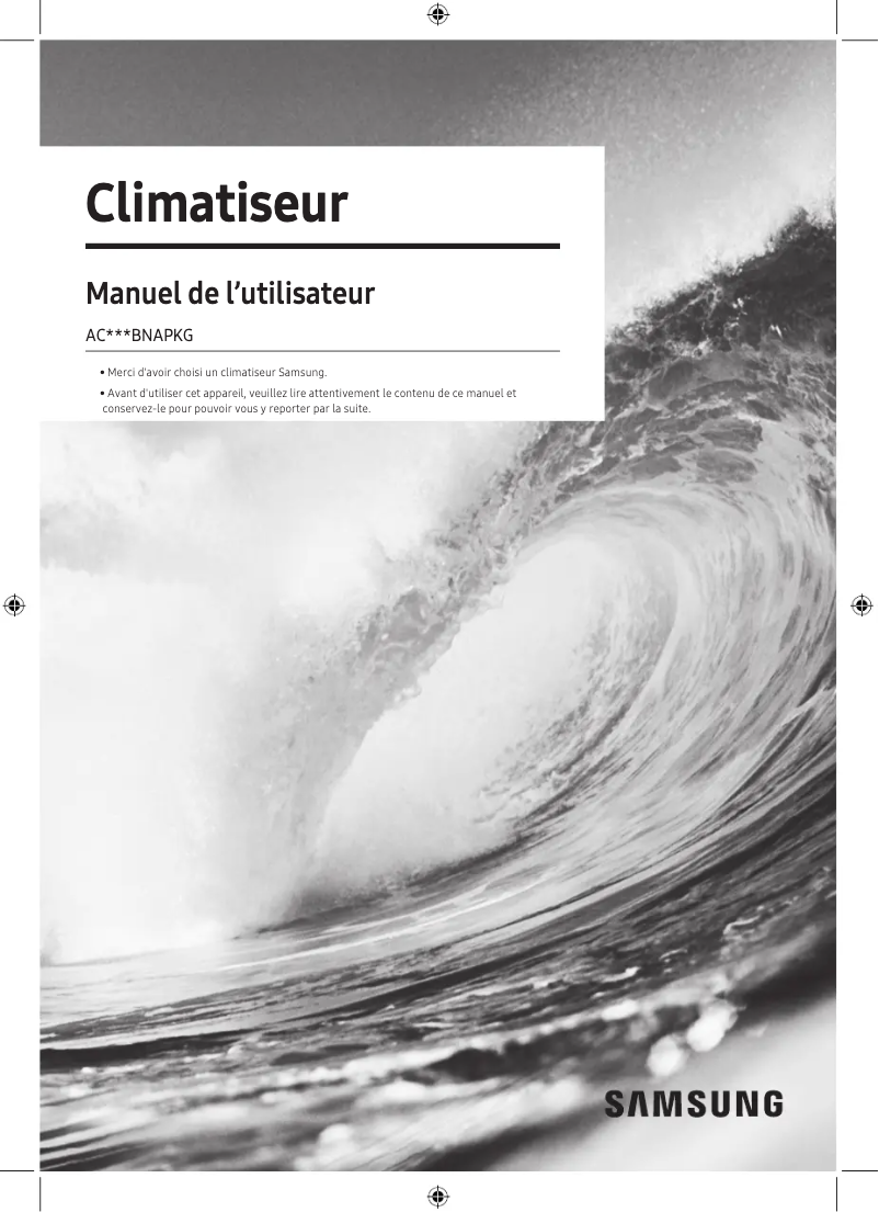 Page n°1 - Manuel utilisateur Samsung AC052BNAPKG