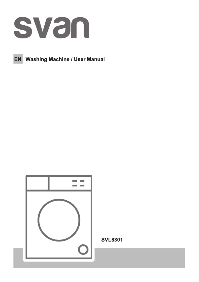 Page 1 de la notice Manuel utilisateur SVAN SVL8301
