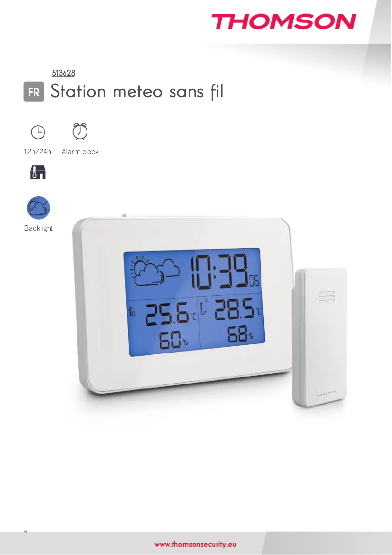 Página 1 del manual Manual de usuario Thomson 513628