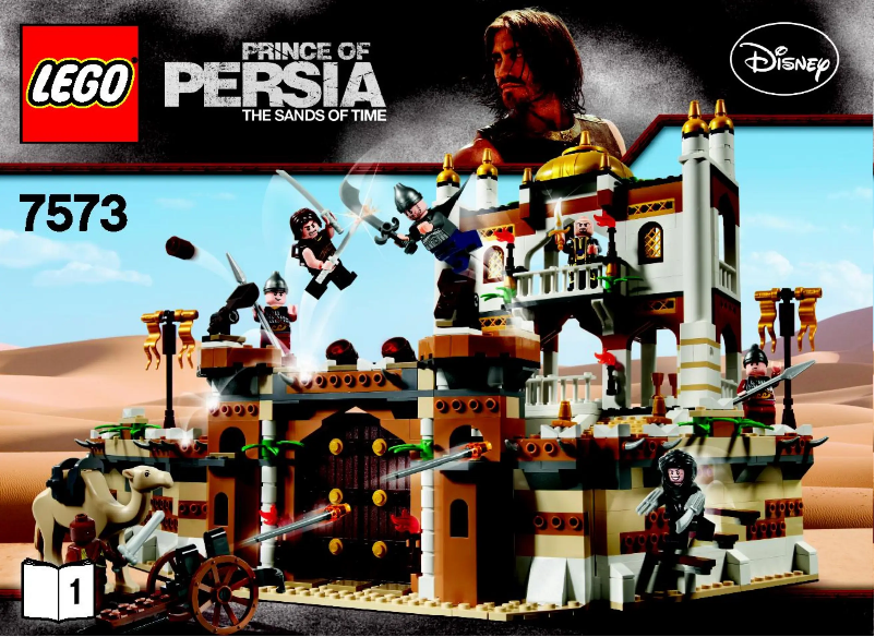 Page 1 de la notice Manuel utilisateur Lego Prince Of Persia 7573