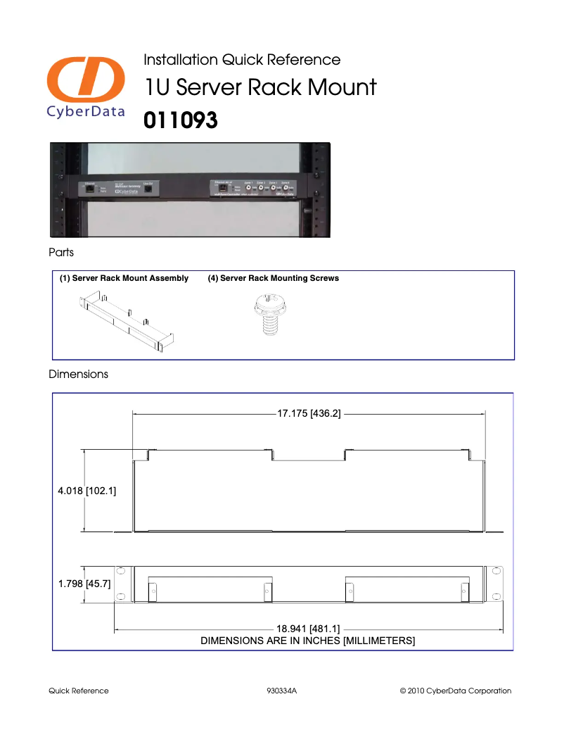 Image de la première page du manuel de l'appareil 011093