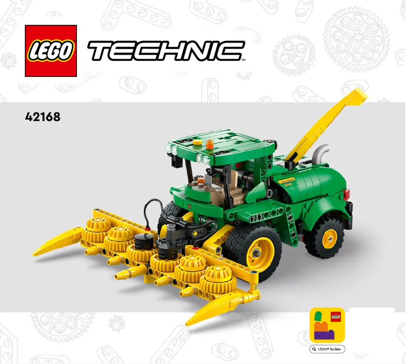 Page n°1 - Manuel utilisateur Lego Technic 42168