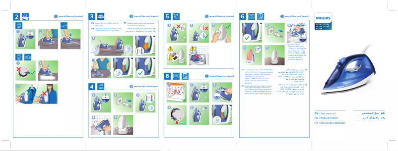 Página 1 del manual Manual de usuario Philips EasySpeed GC2144