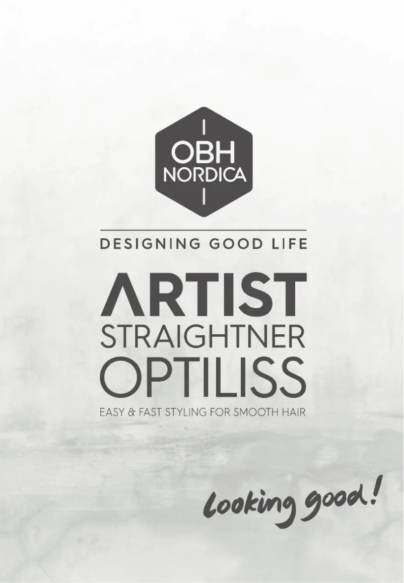 Image de la première page du manuel de l'appareil Artist Optiliss NF3225N0