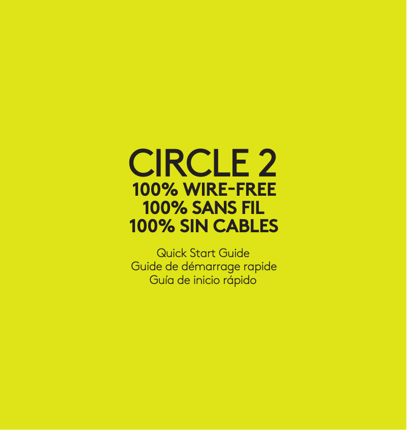 Image de la première page du manuel de l'appareil Circle 2 Wireless
