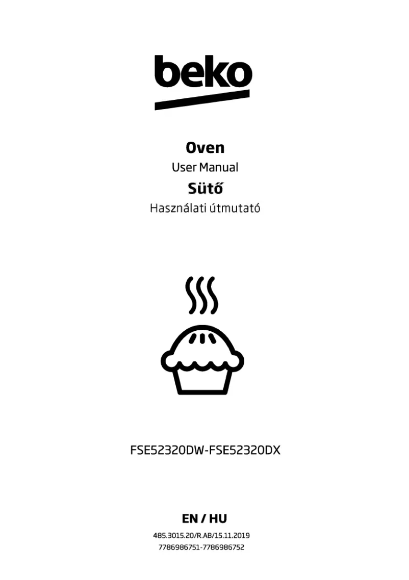 Page 1 de la notice Manuel utilisateur Beko FSE52320DX