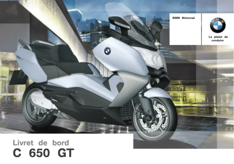 Page 1 de la notice Manuel utilisateur BMW C 650 GT (2014)