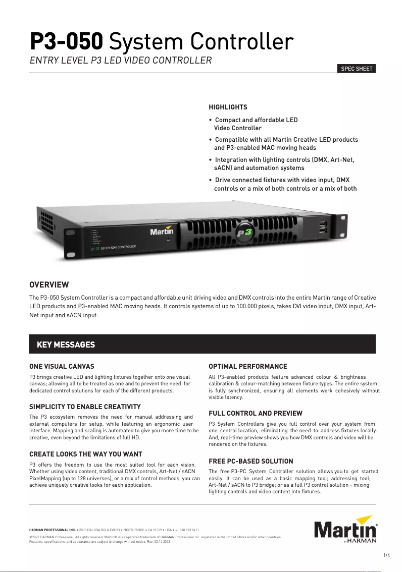 Image de la première page du manuel de l'appareil P3-050