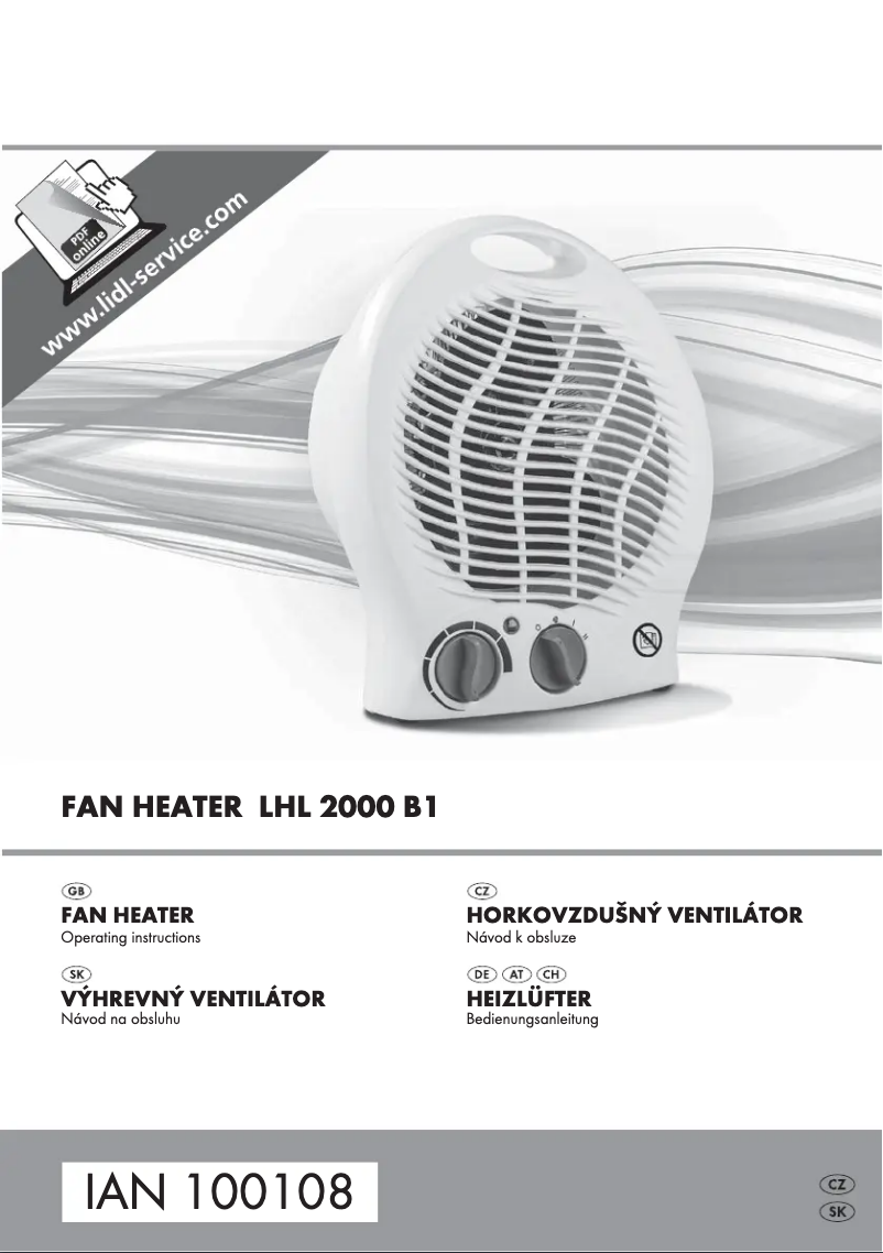 Página 1 del manual Manual de usuario SilverCrest LHL 2000 B1