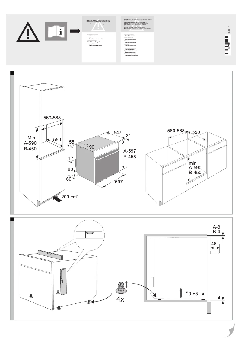 Image de la première page du manuel de l'appareil OCS8464A