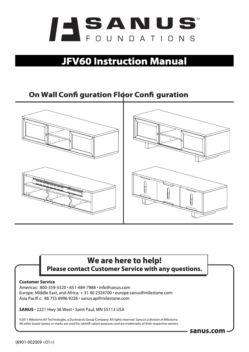 Image de la première page du manuel de l'appareil JFV60