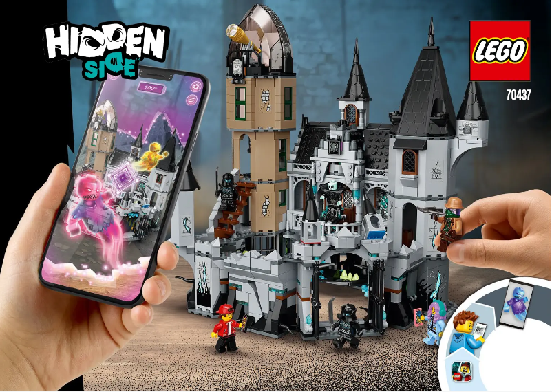 Page 1 de la notice Manuel utilisateur Lego Hidden Side 70437
