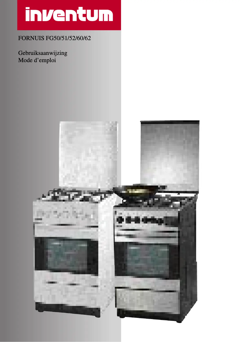 Page n°1 - Manuel utilisateur Inventum FG52