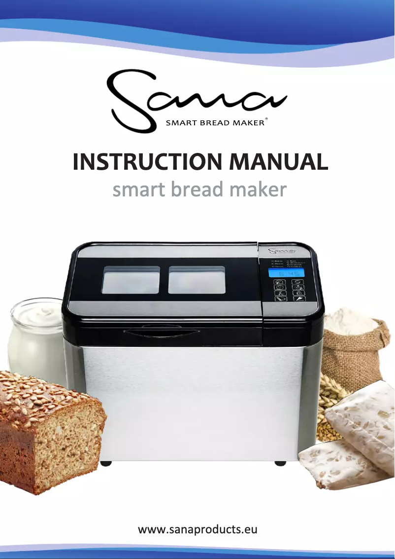 Page n°1 - Manuel utilisateur Sana Basic