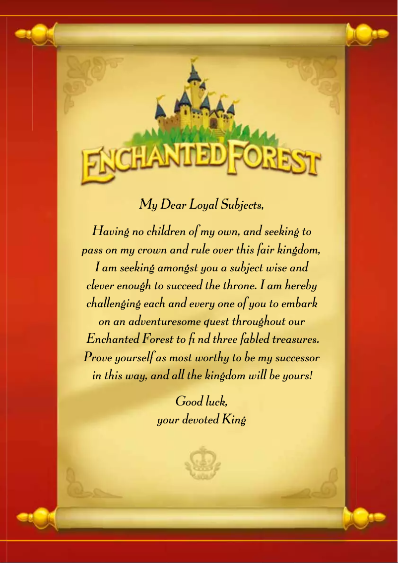 Page n°1 - Manuel utilisateur Ravensburger Enchanted Forest