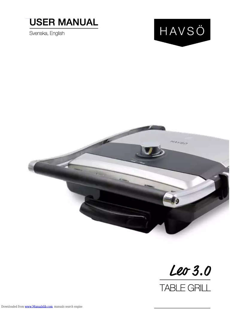 Image de la première page du manuel de l'appareil Leo 3.0