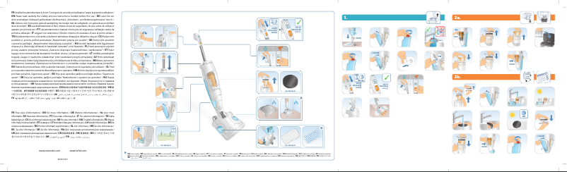 Image de la première page du manuel de l'appareil Clean&Steam