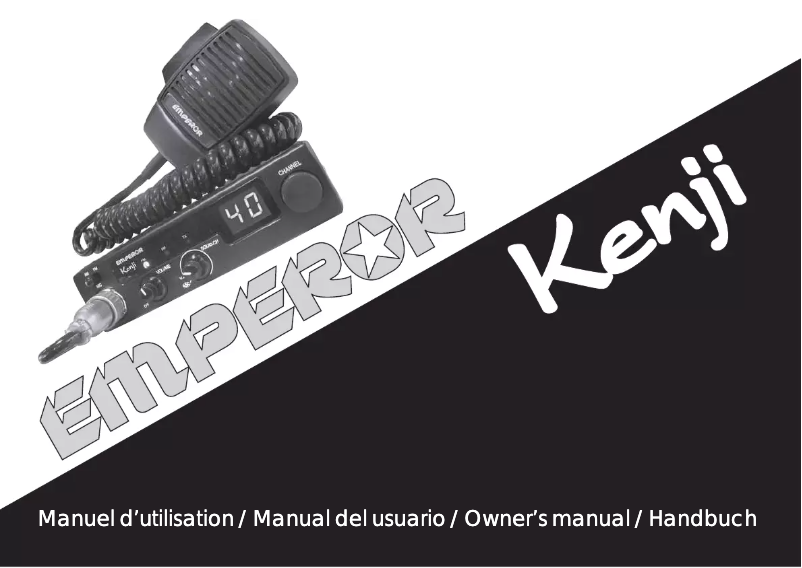 Page n°1 - Manuel utilisateur President Emperor Kenji