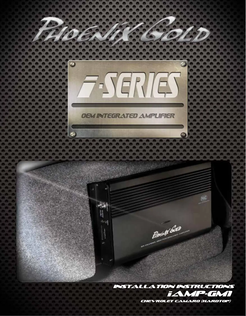 Page n°1 - Guide d'installation Phoenix Gold IAMP-GM1