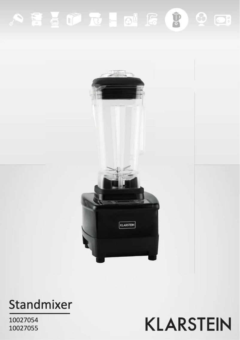 Image de la première page du manuel de l'appareil 60001600