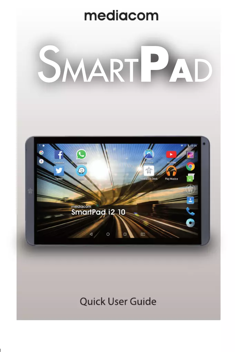Image de la première page du manuel de l'appareil SmartPad M-SP10I2HL