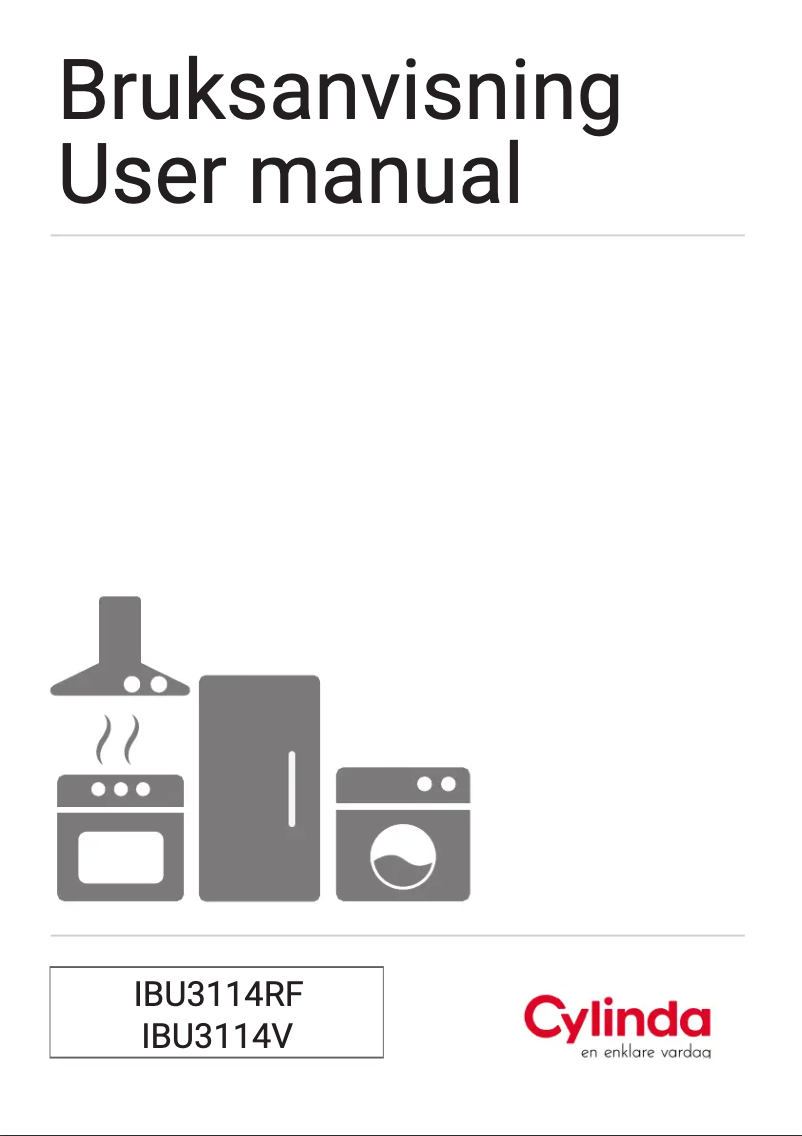 First page image of the manual for IBU3114RF