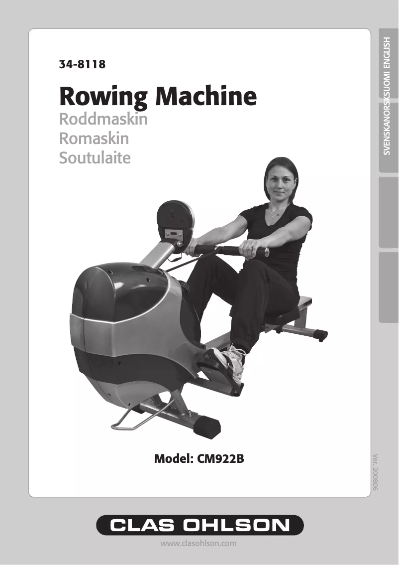 Page n°1 - Manuel utilisateur Clas Ohlson CM922B