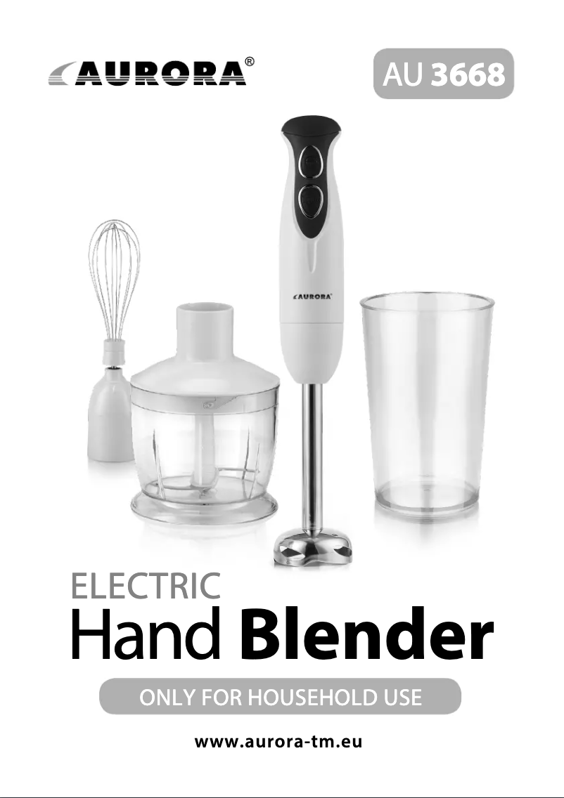 Page 1 de la notice Manuel utilisateur Aurora AU3668