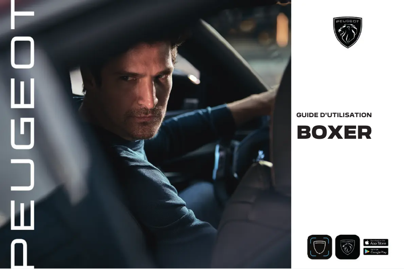Page 1 de la notice Manuel utilisateur Peugeot Boxer (2024)