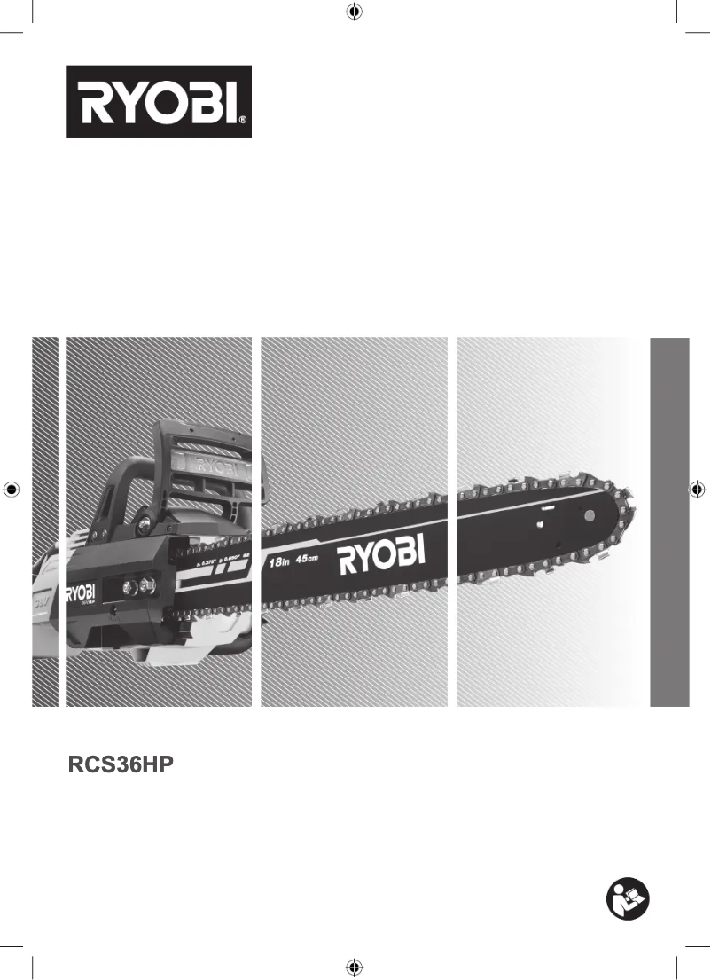 Page 1 de la notice Manuel utilisateur RYOBI RCS36HP
