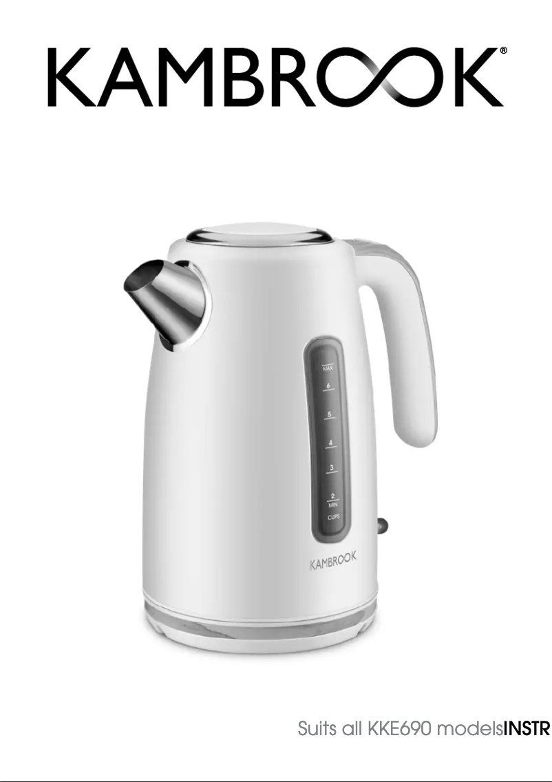 Page 1 de la notice Manuel utilisateur Kambrook Scandi Chic KKE690CHR
