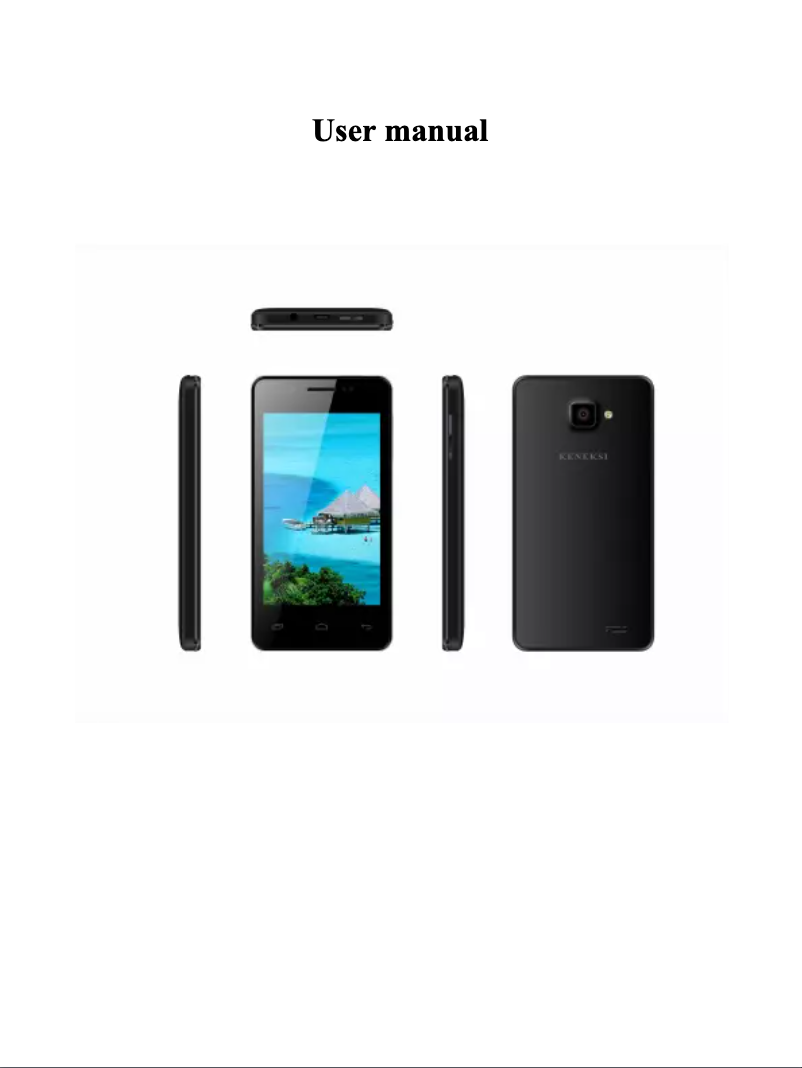 Página 1 del manual Manual de usuario Keneksi Smart