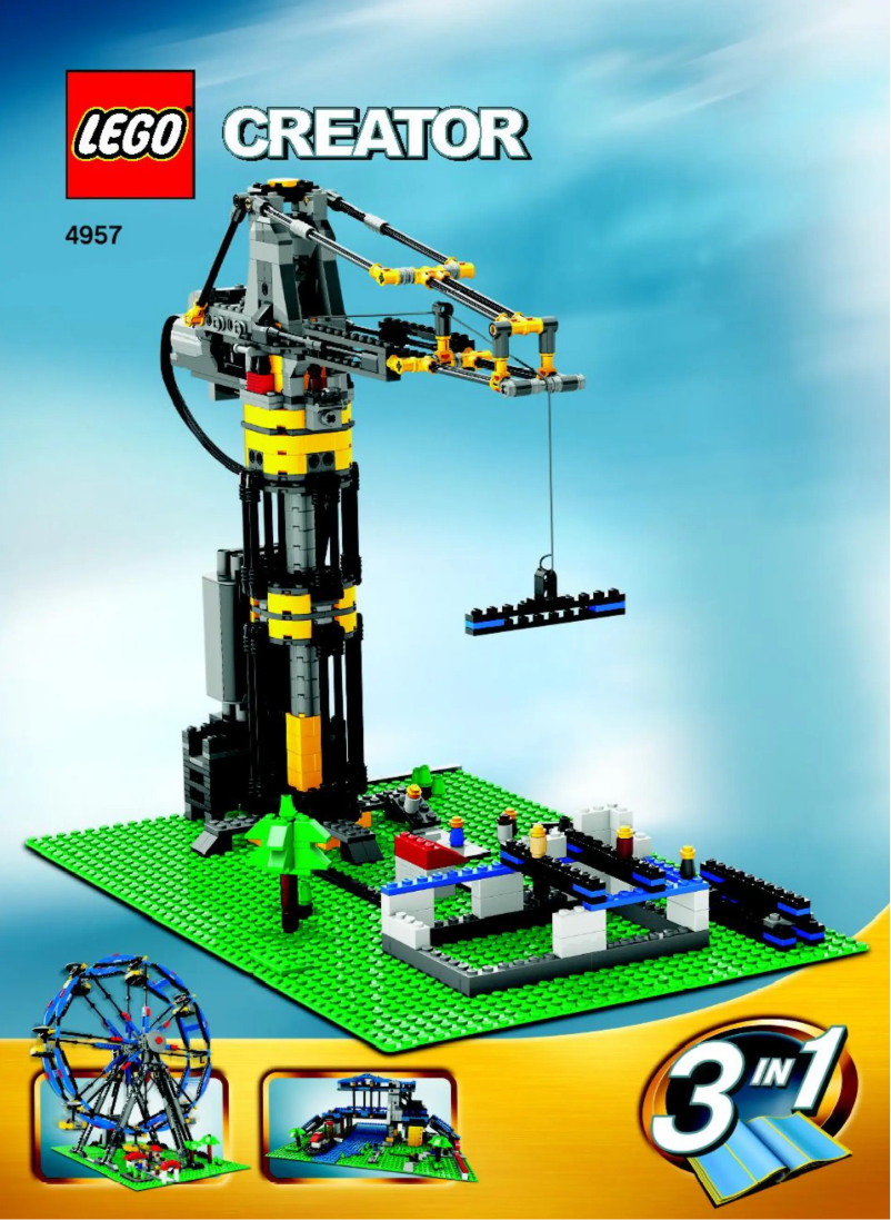 Page 1 de la notice Manuel utilisateur Lego Ferris Wheel