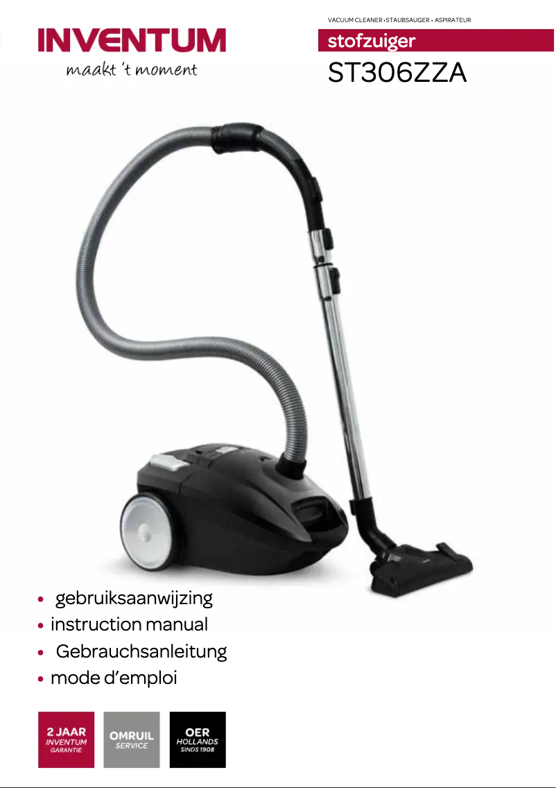 Page n°1 - Manuel utilisateur Inventum ST306ZZA