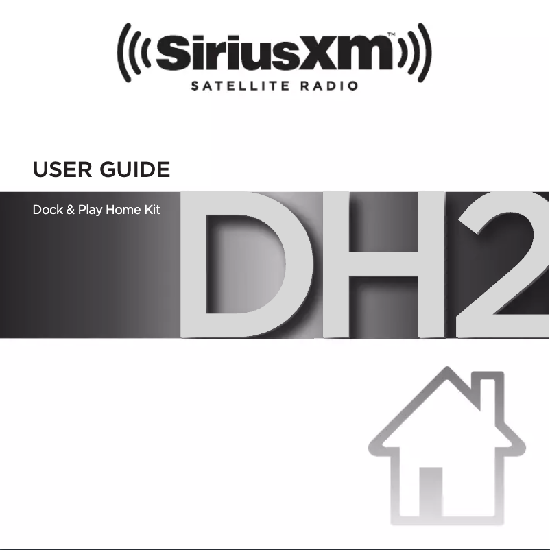 Image de la première page du manuel de l'appareil XADH2