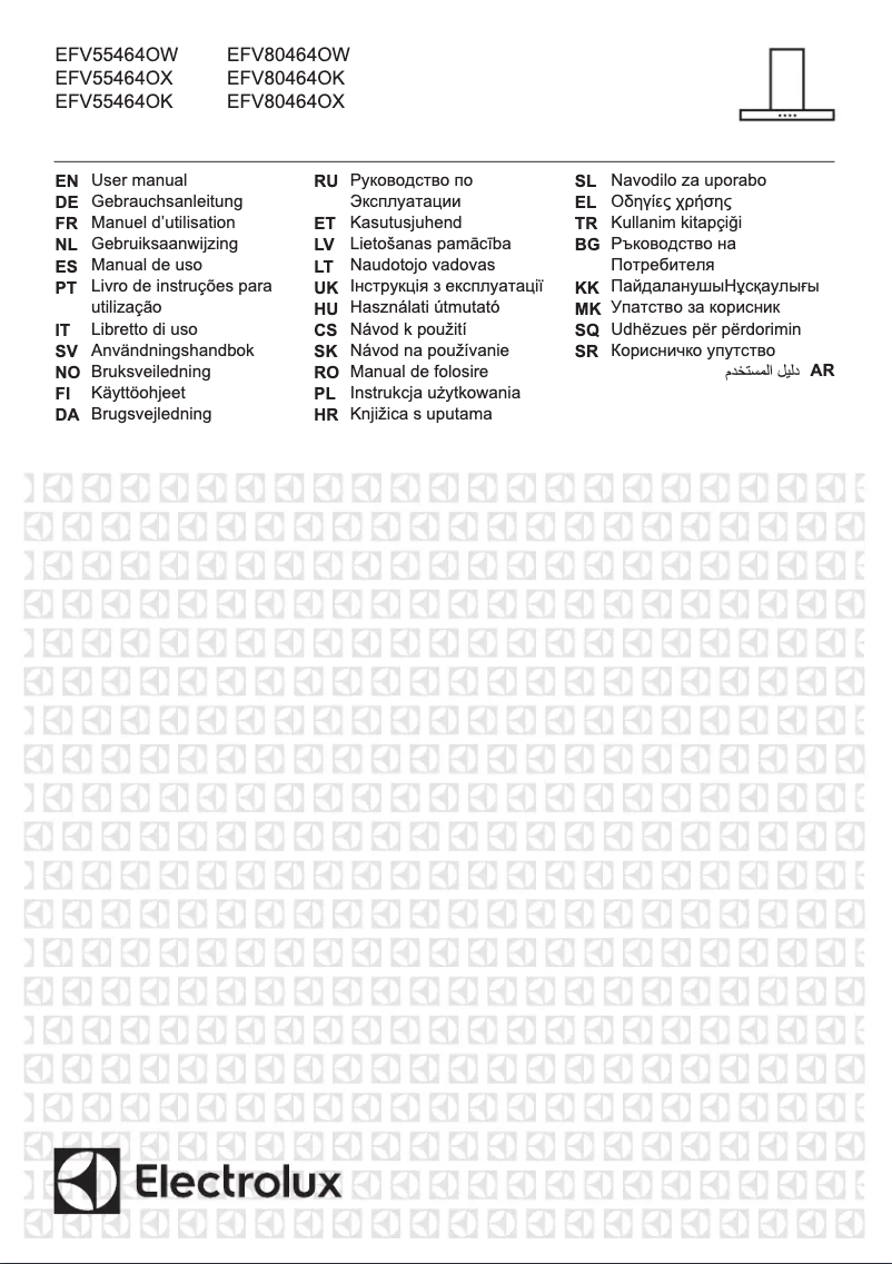 Page n°1 - Manuel utilisateur Electrolux EFV55464OX