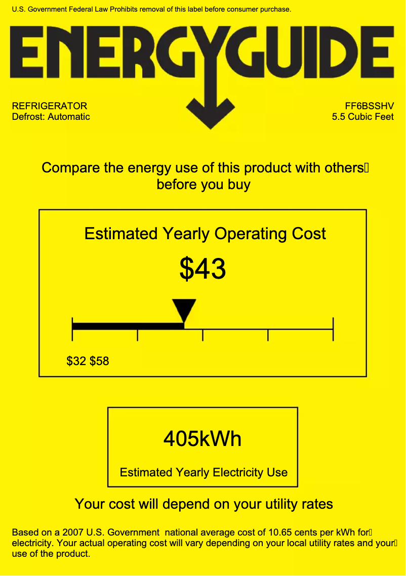 Image de la première page du manuel de l'appareil FF6BSSHV