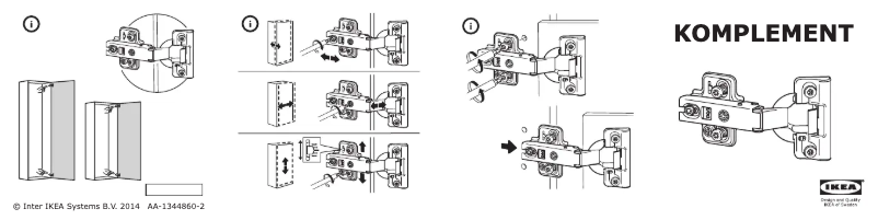 Imagen de la primera página del manual del dispositivo KOMPLEMENT 002.145.05