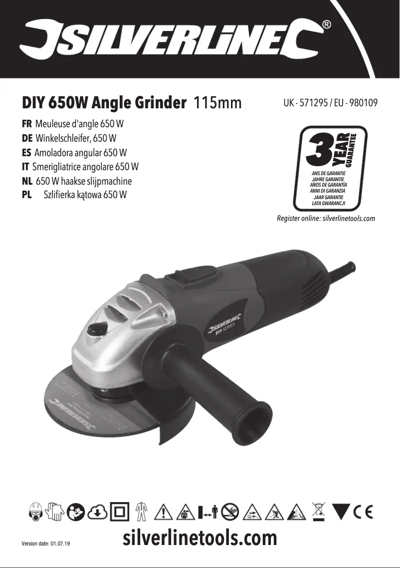 Page n°1 - Manuel utilisateur Silverline 571295