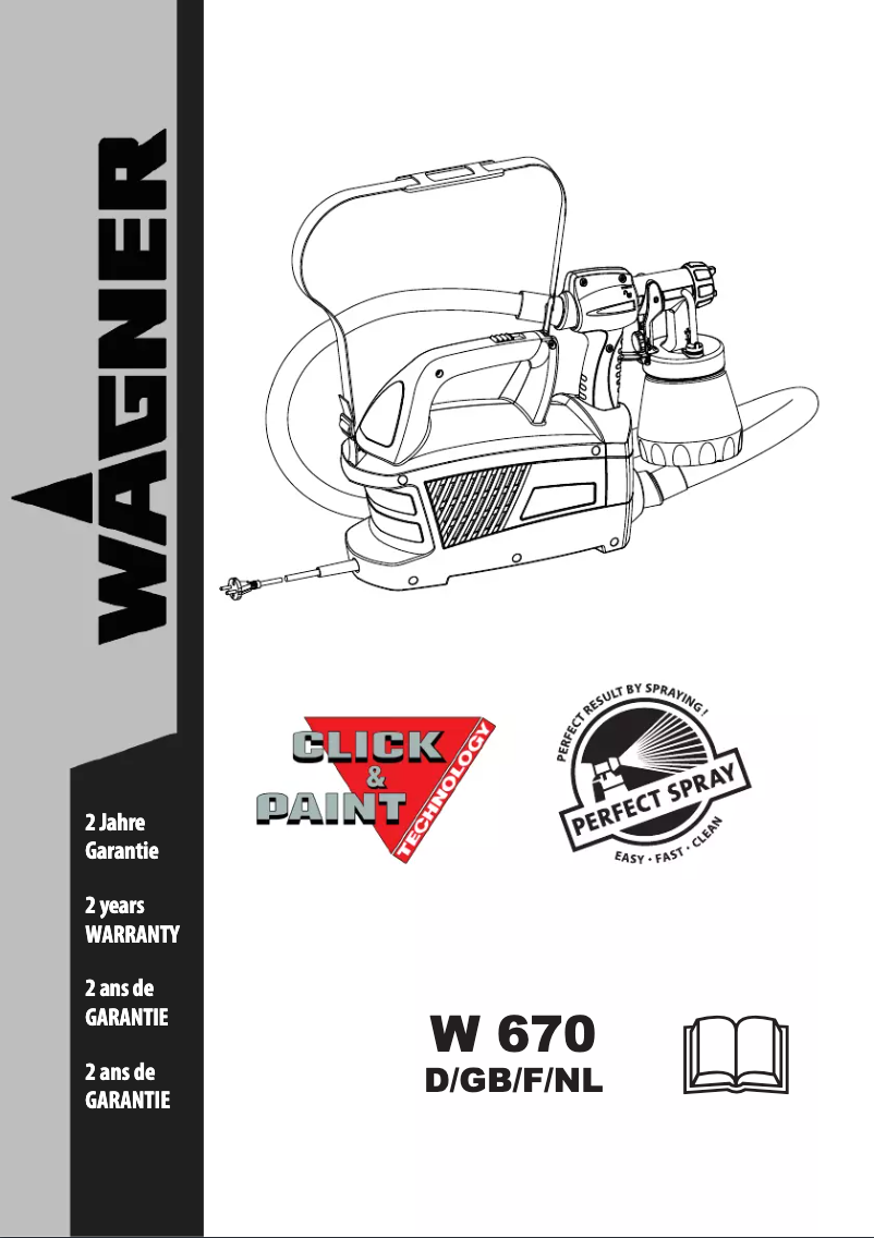 Page 1 de la notice Manuel utilisateur Wagner W 670