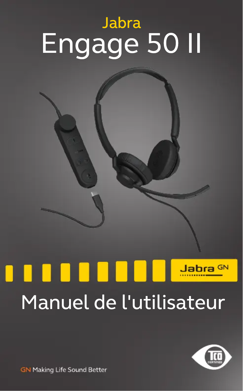 Página 1 del manual Manual de usuario Jabra Engage 50 II