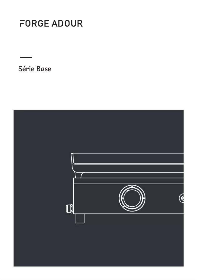 Página 1 del manual Manual de usuario Forge Adour Base G60 I