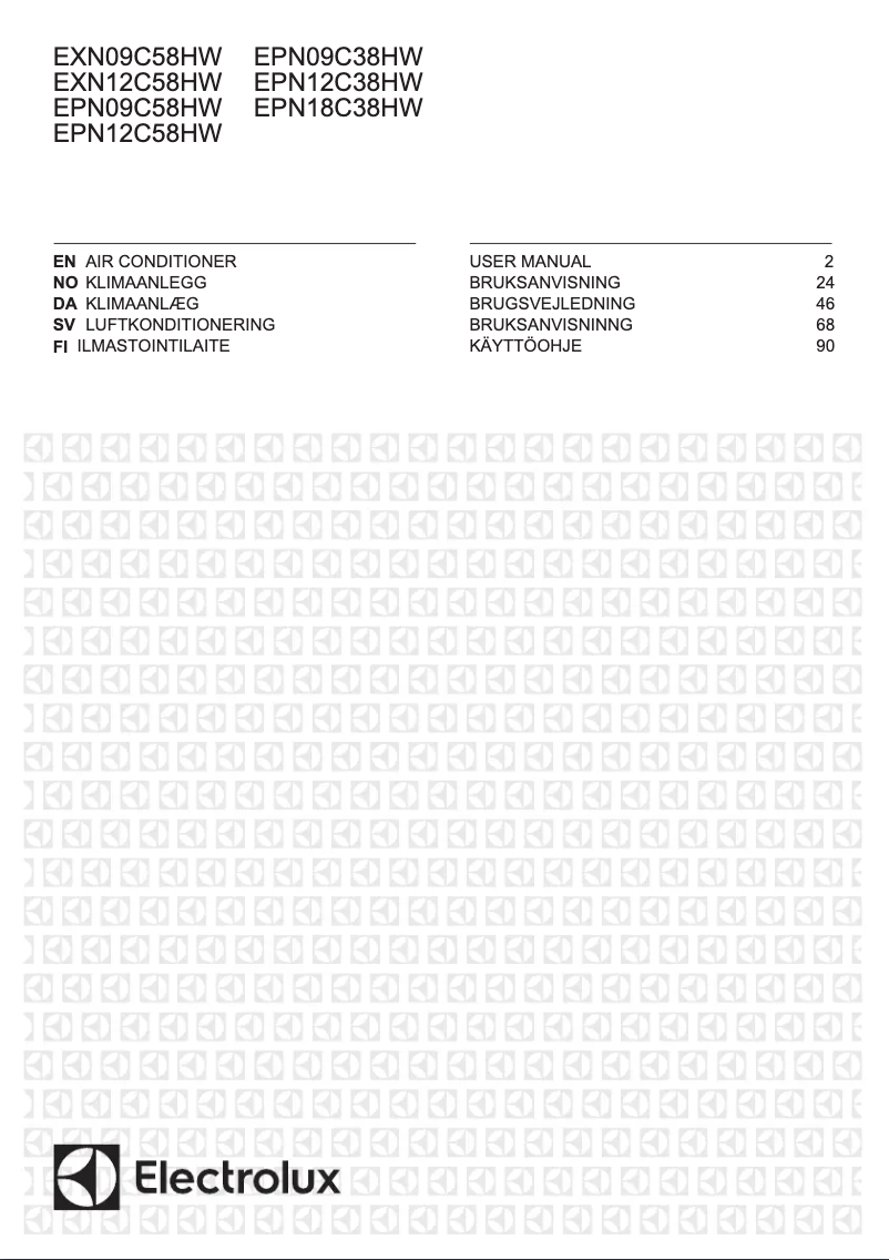 Imagen de la primera página del manual del dispositivo EPN12C58HWO