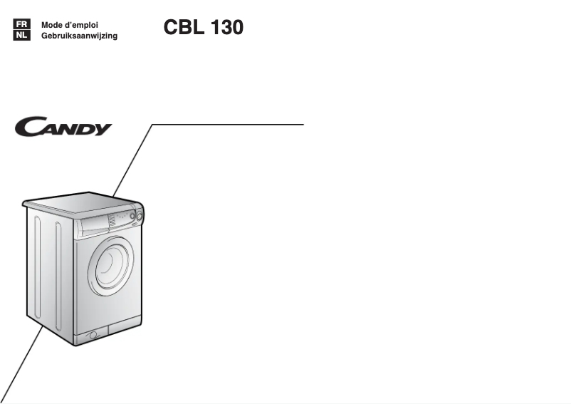 Image de la première page du manuel de l'appareil LBCBL130NLEX