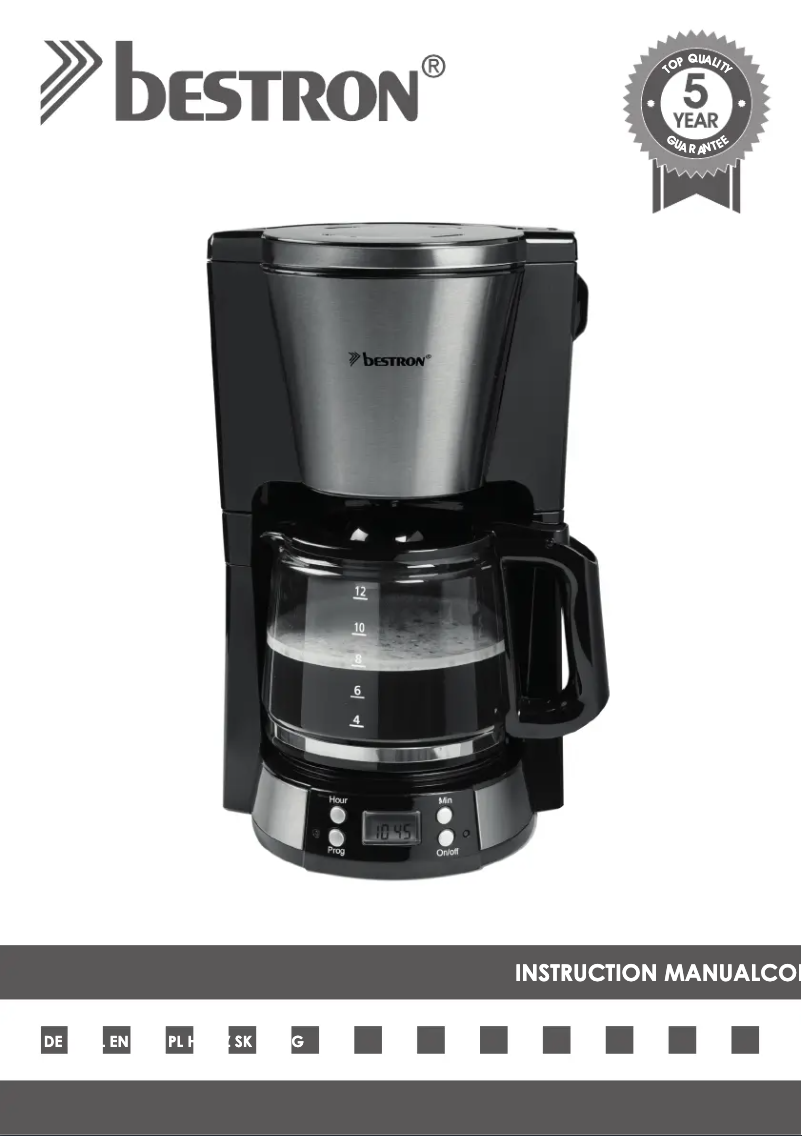 Image de la première page du manuel de l'appareil ACM800