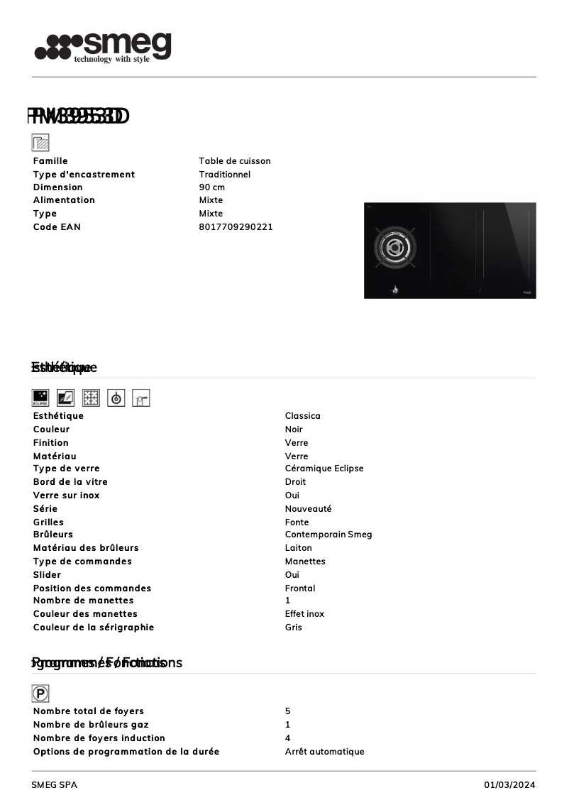 Image de la première page du manuel de l'appareil PM3953D