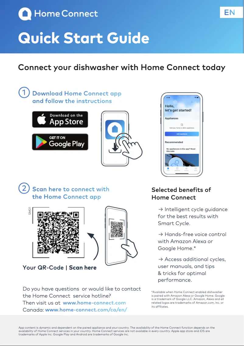 Page n°1 - Guide de démarrage rapide Bosch SHE43C75N