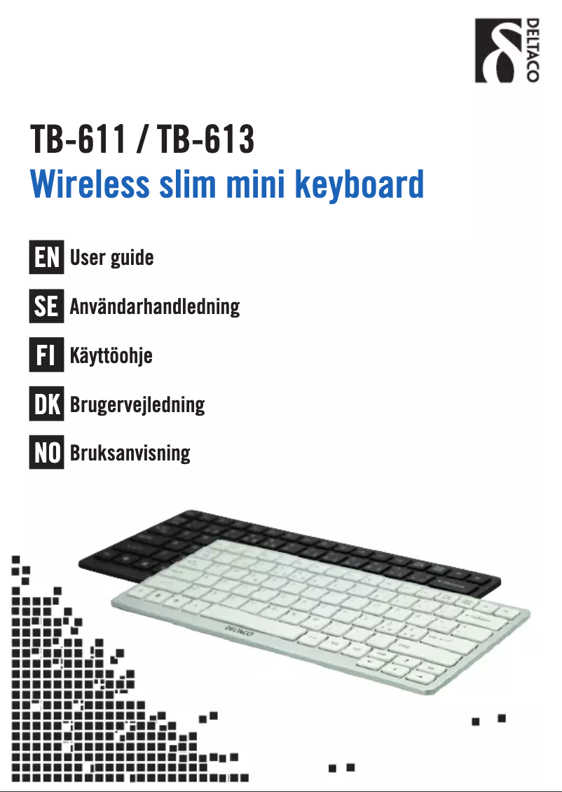 Image de la première page du manuel de l'appareil TB-611