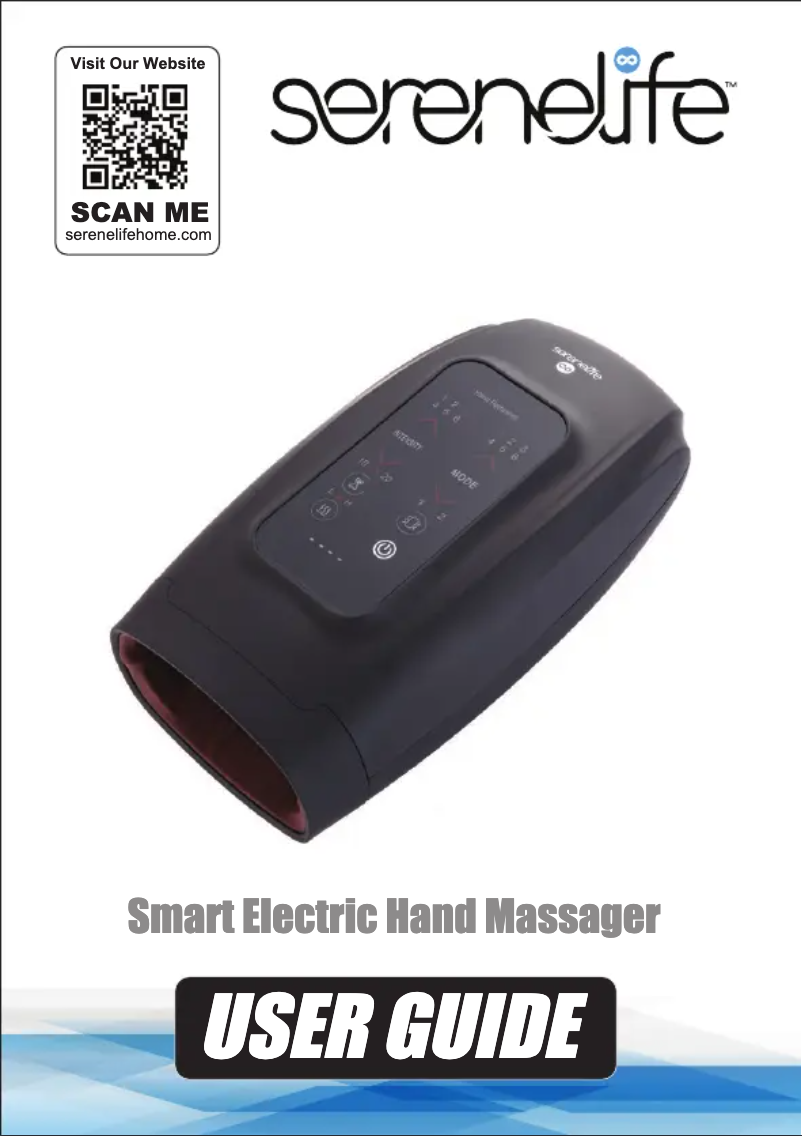 Page 1 de la notice Manuel utilisateur SereneLife SLHNDMSG92BK