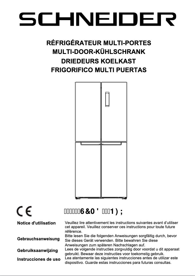 Imagen de la primera página del manual del dispositivo SCMD362NFX